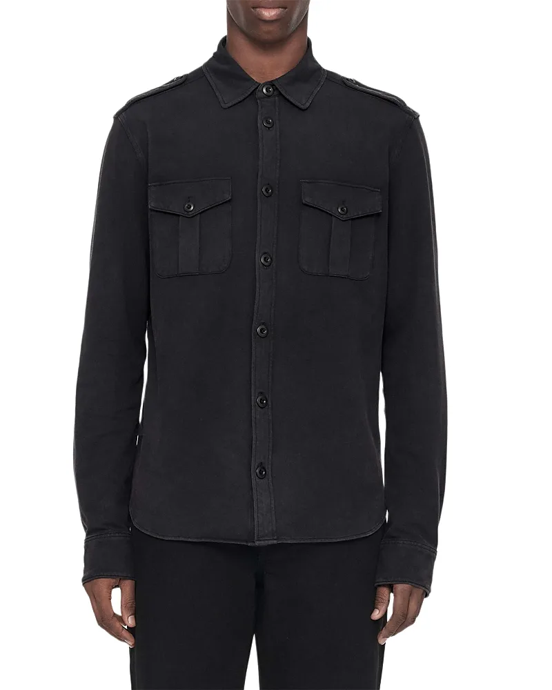 Foley Cotton Blend Pocket Shirt by AllSaints