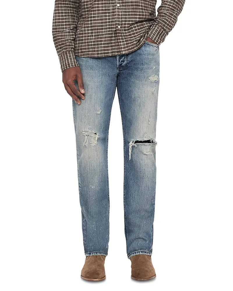 Cotton Slim Straight Fit Jeans by AllSaints