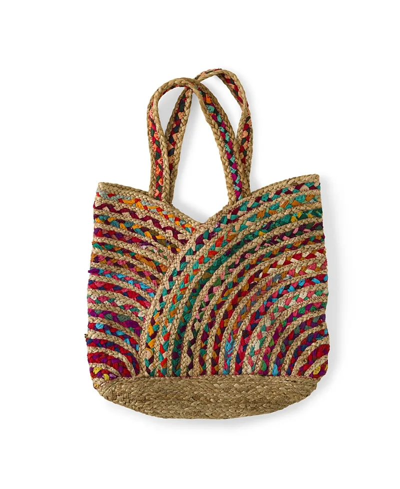 Repurposed Sari Carry-All Bag by Uncommon Goods