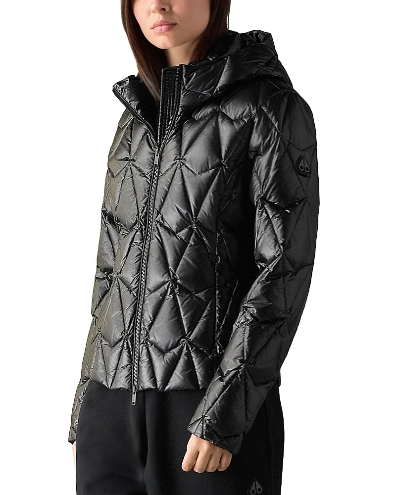 Iceberg Lightweight Hooded Puffer Jacket by Moose Knuckles