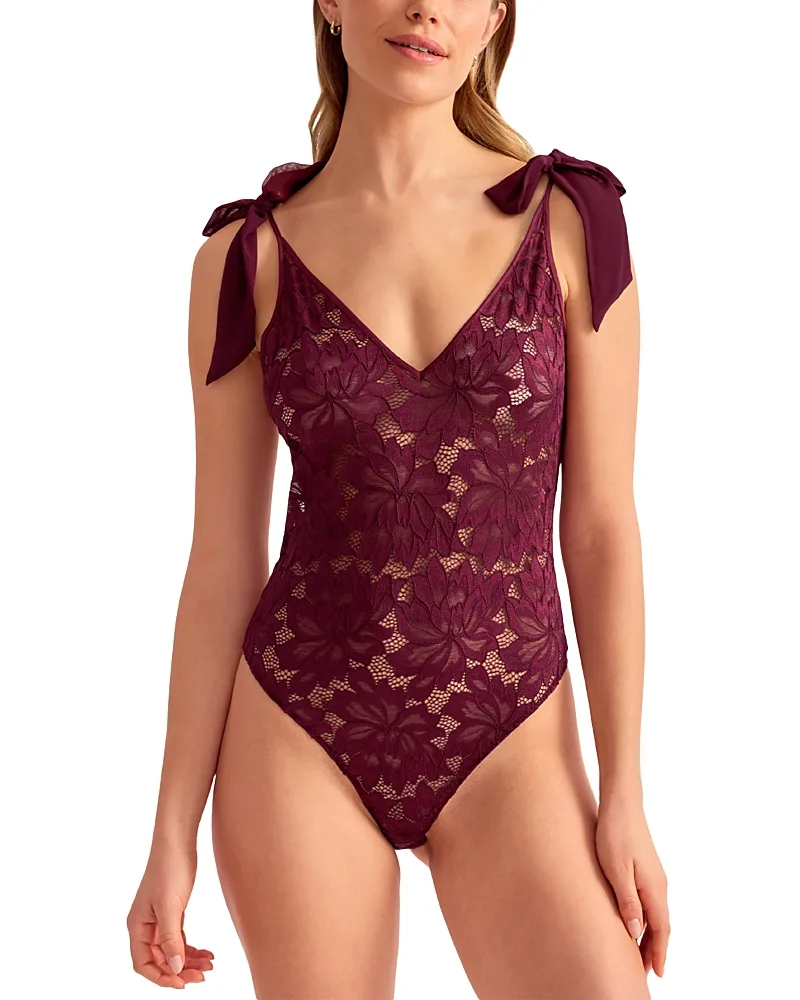Amour Stretch Lace Teddy by Rya Collection
