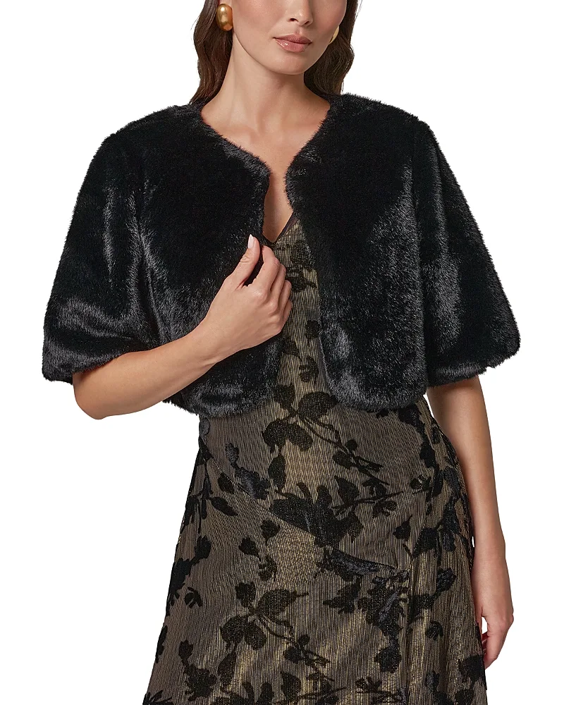 Faux Fur Shrug