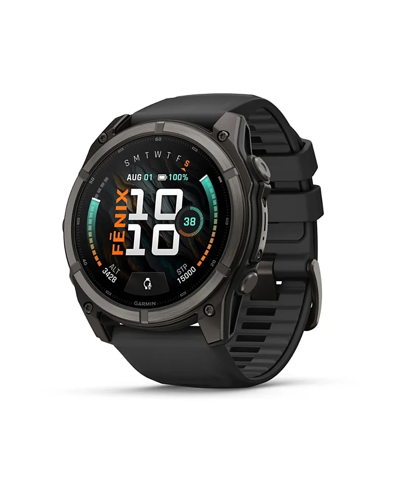 Fenix 9 Ultimate Outdoor GPS Smartwatch Carbon Gray DLC Titanium 51mm by Garmin