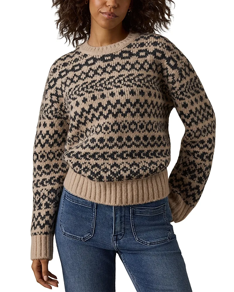 Apres Relaxed Crewneck Sweater by Faherty