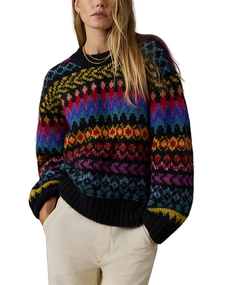 Apres Alpaca Blend Crewneck Sweater