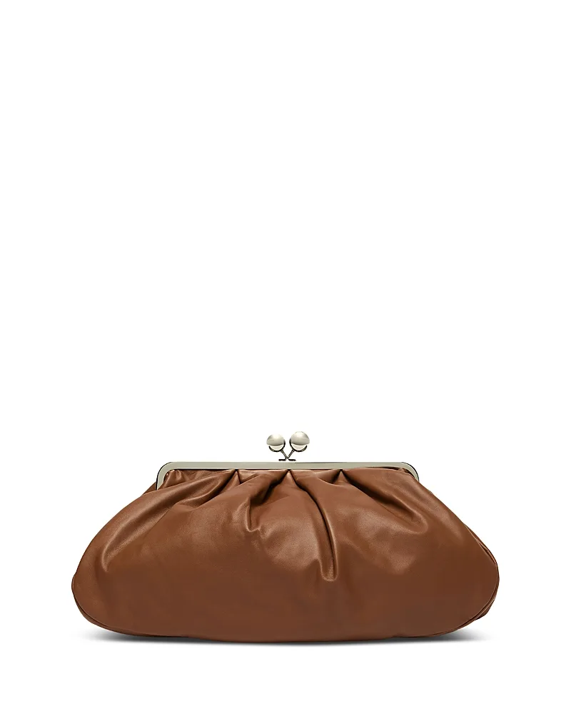 Large Pasticcino Deconstructed Leather Bag by Max Mara