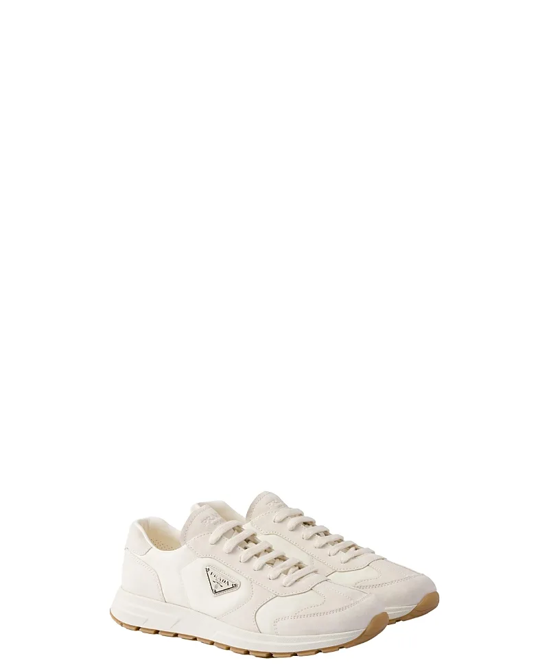 Prax Suede and Re-Nylon Sneakers