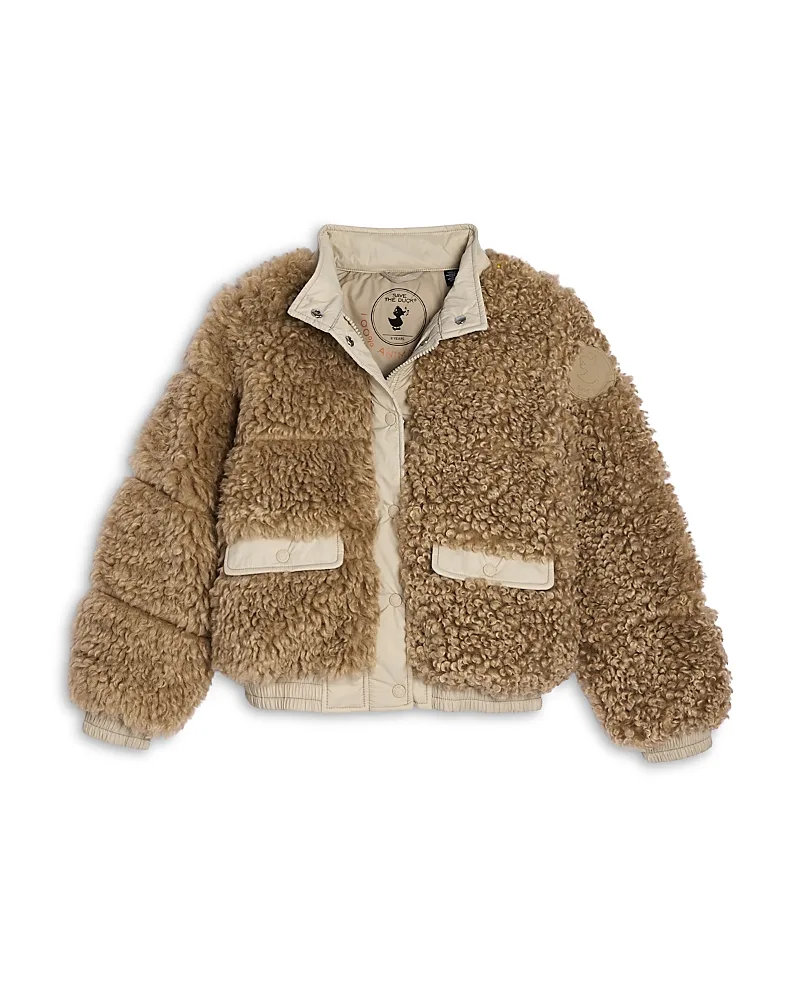 Eriko Faux Sherpa Bomber Jacket by Save The Duck