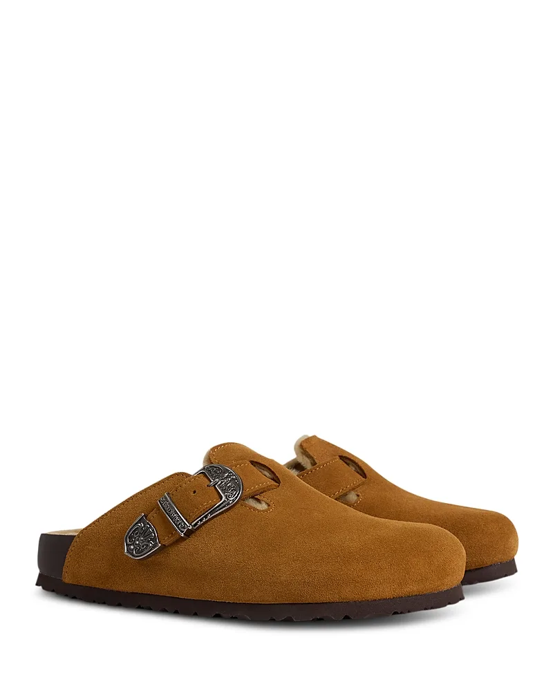 Etro x Birkestock Boston Shearling Lined Clogs by ETRO