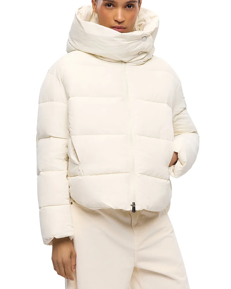 Giza Stand Collar Puffer Jacket by Pinko