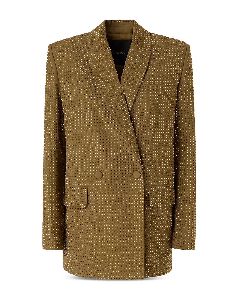 Deledda Rhinestone Jacket by Pinko