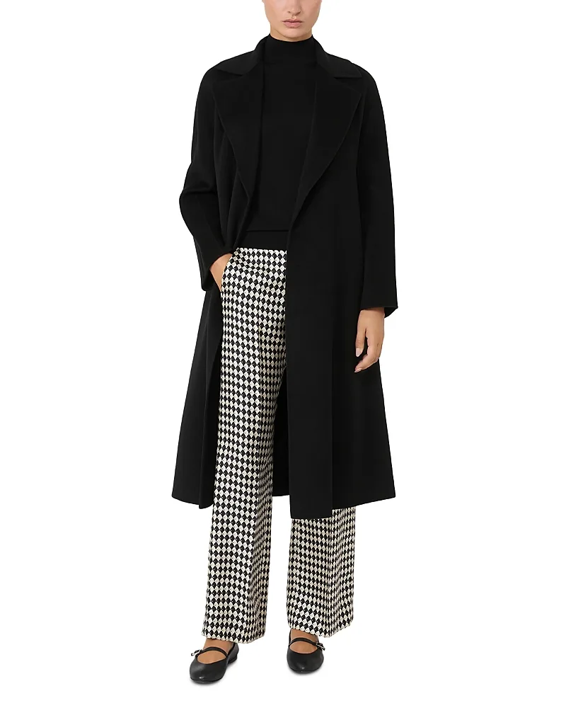 Studio Mstcles Wool, Silk & Cashmere Blend Robe Coat by Max Mara