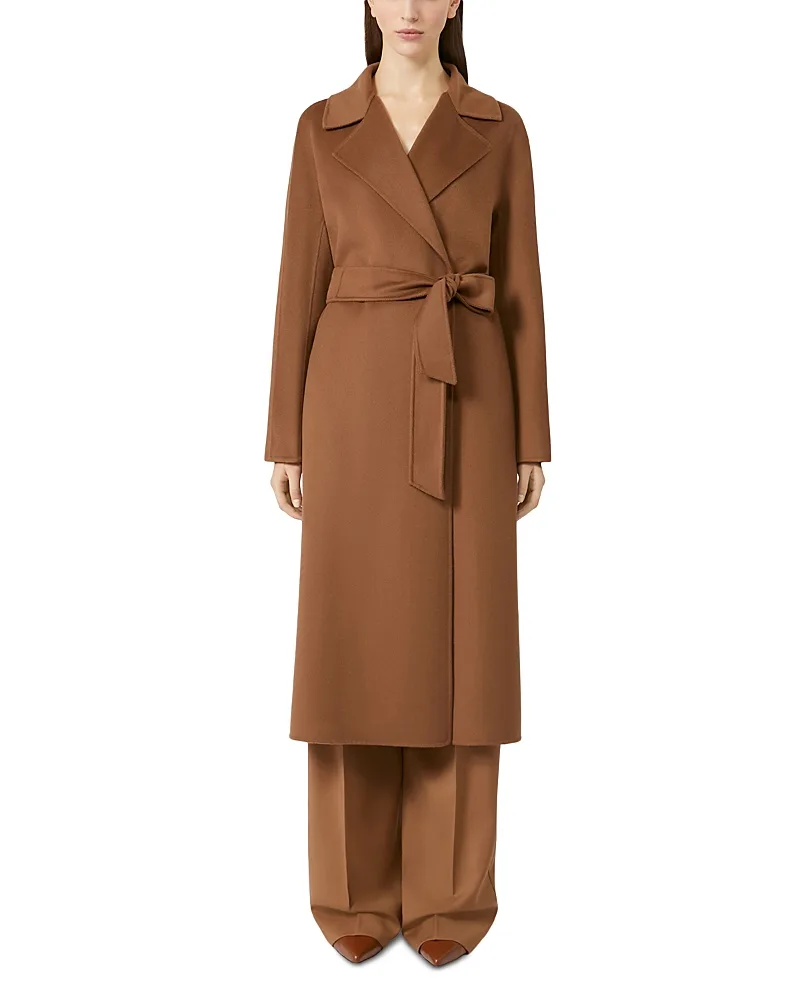 Studio Mstcles Wool, Silk & Cashmere Blend Robe Coat
