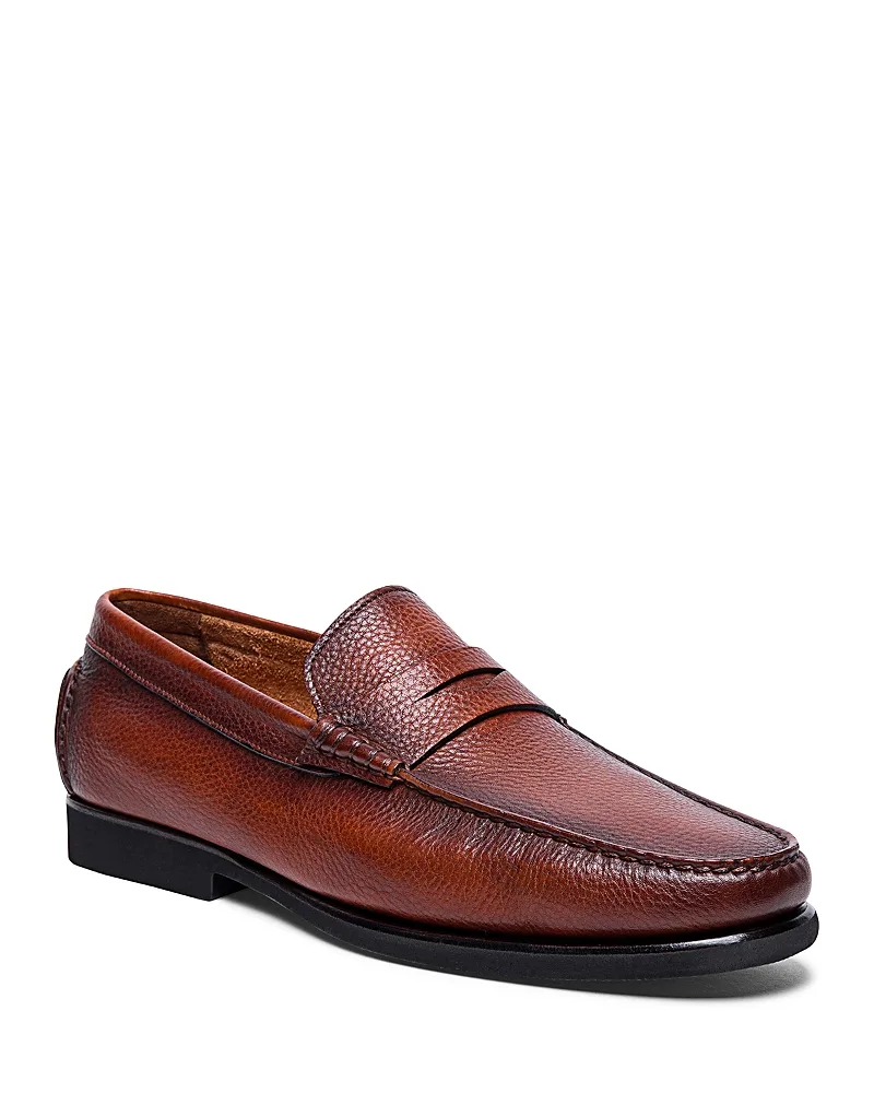 Positano Penny Loafers by Santoni