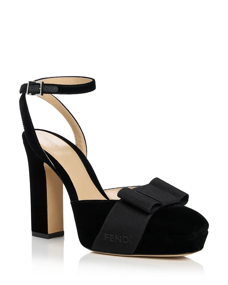 Bow Platform Pumps by FENDI