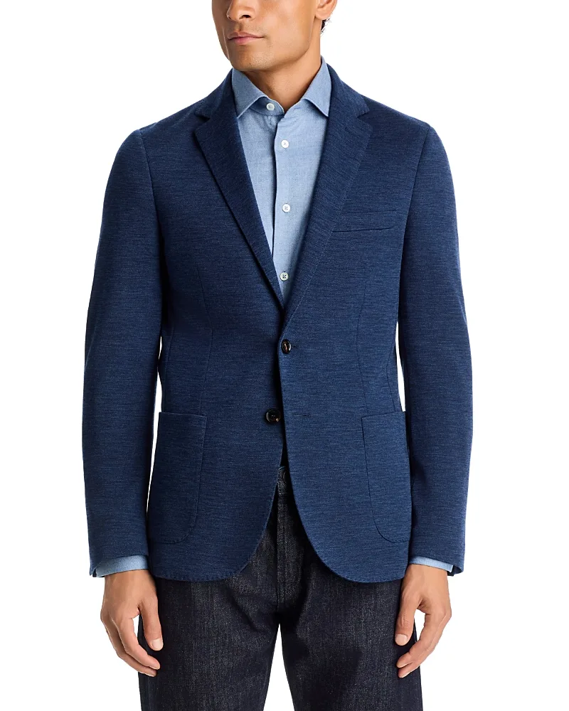 Loro Piana Fabric Wool Jersey Unstructured Slim Fit Sport Coat by Maurizio Baldassari