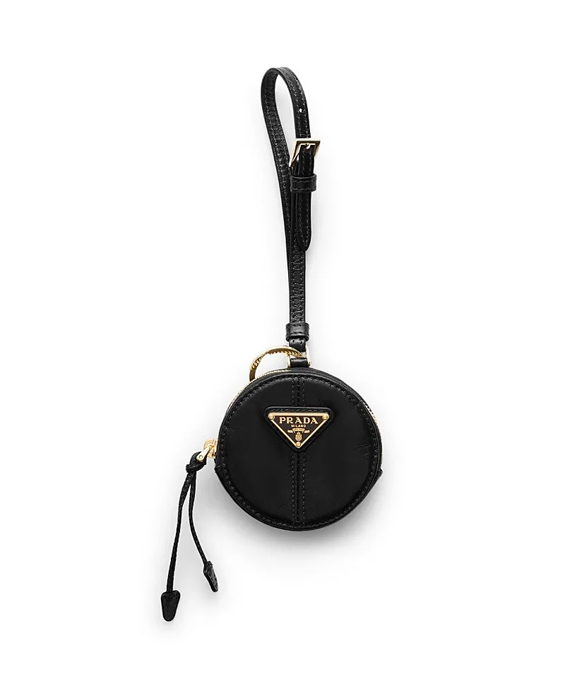 Leather Mini-Pouch by Prada