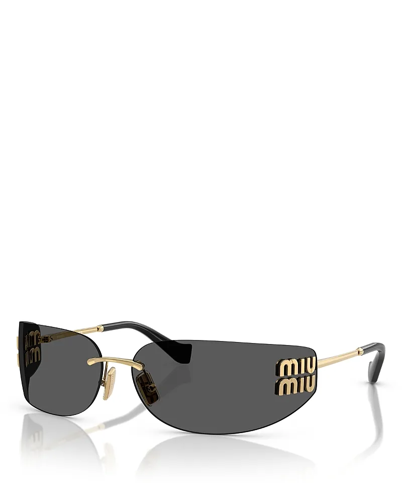 Rectangular Sunglasses, 75mm by Miu Miu