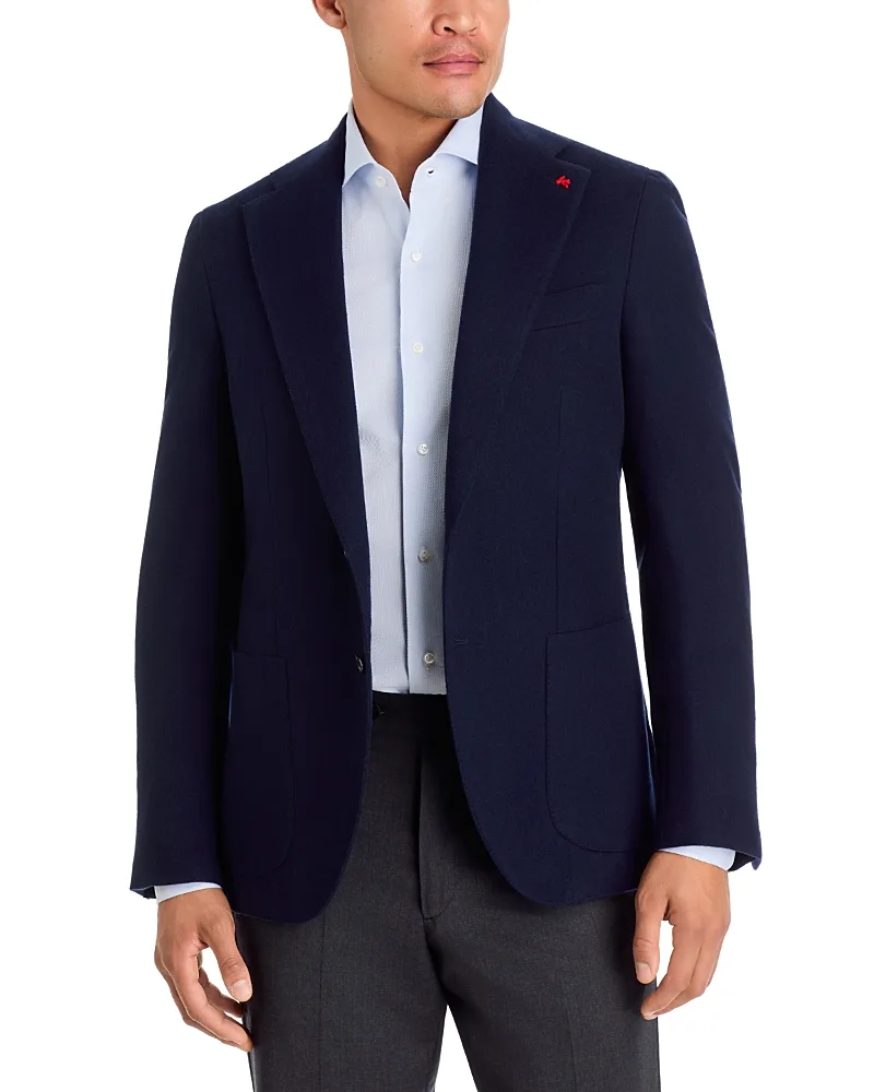 Isaia Marechiaro Wool & Cashmere Brushed Solid Regular Fit Sport Coat by Isaia