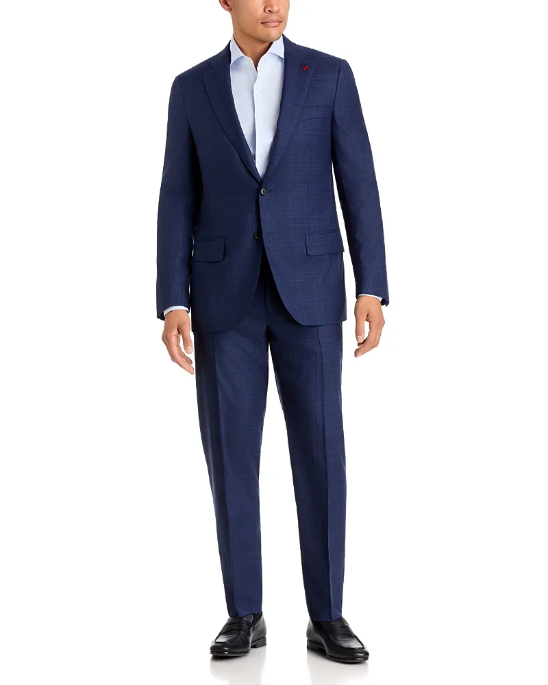 Sanita Tonal Plaid Regular Fit Suit by Isaia