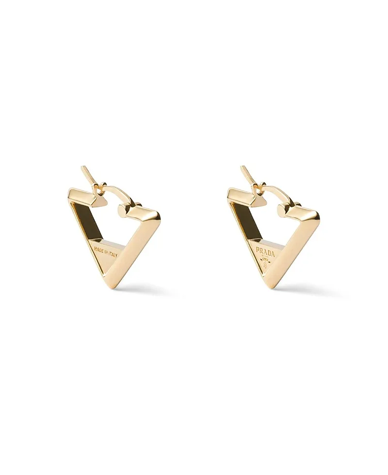 Metal Earrings by Prada