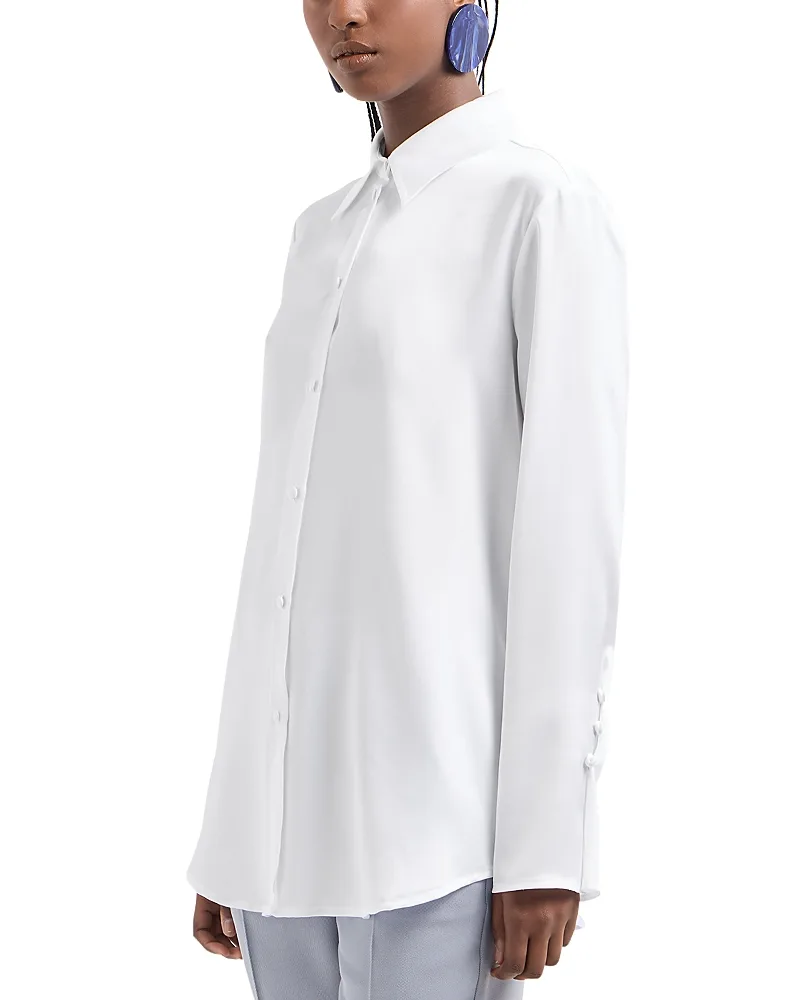 Emporio Armani Satin Crepe Shirt by Armani