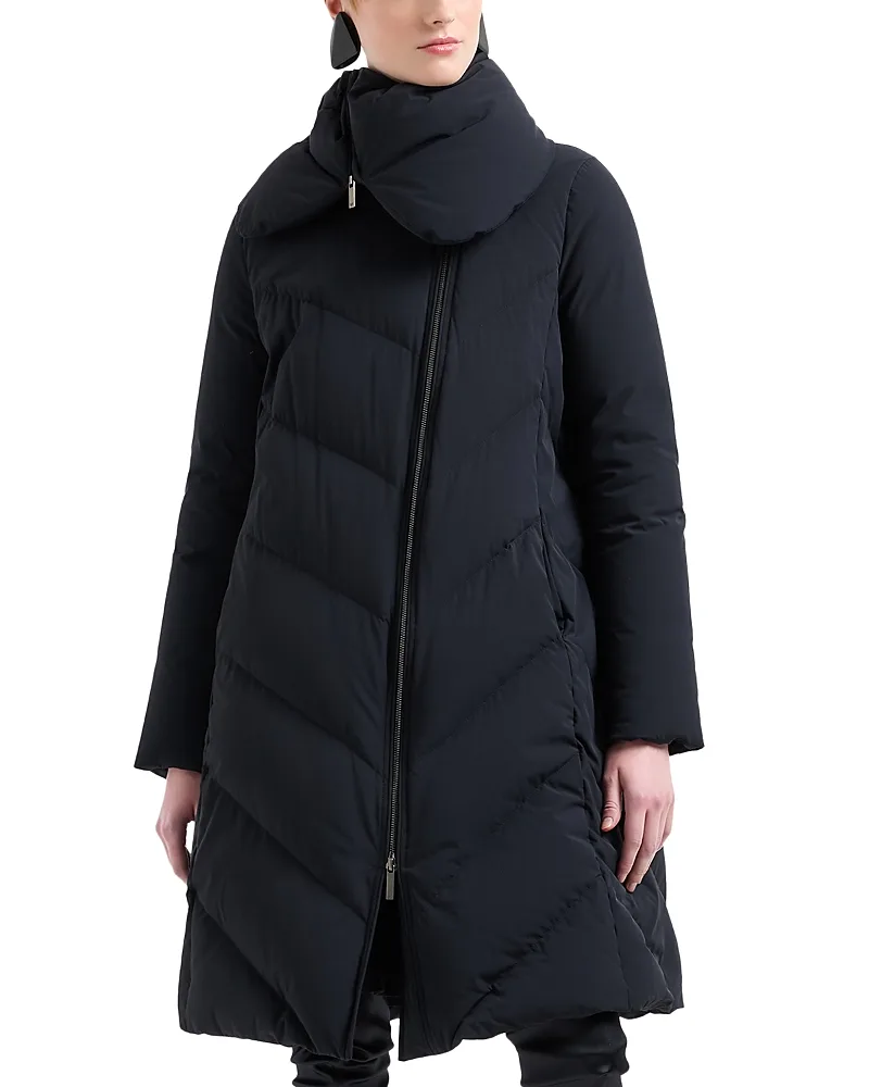Emporio Armani Pillow Collar Puffer Coat by Armani