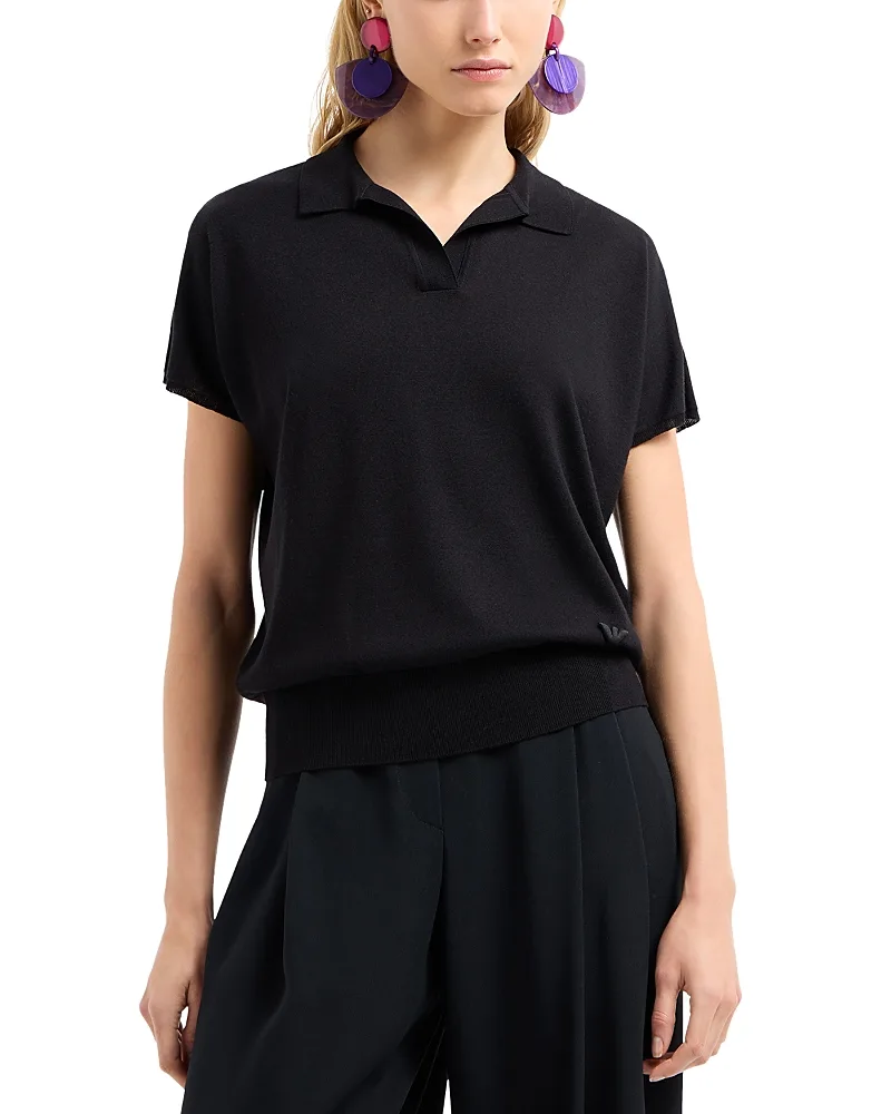 Emporio Armani Polo Collar Sweater by Armani