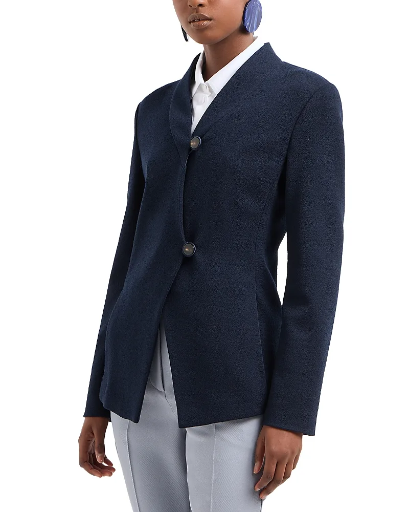 Emporio Armani Texturized Jersey Jacket by Armani