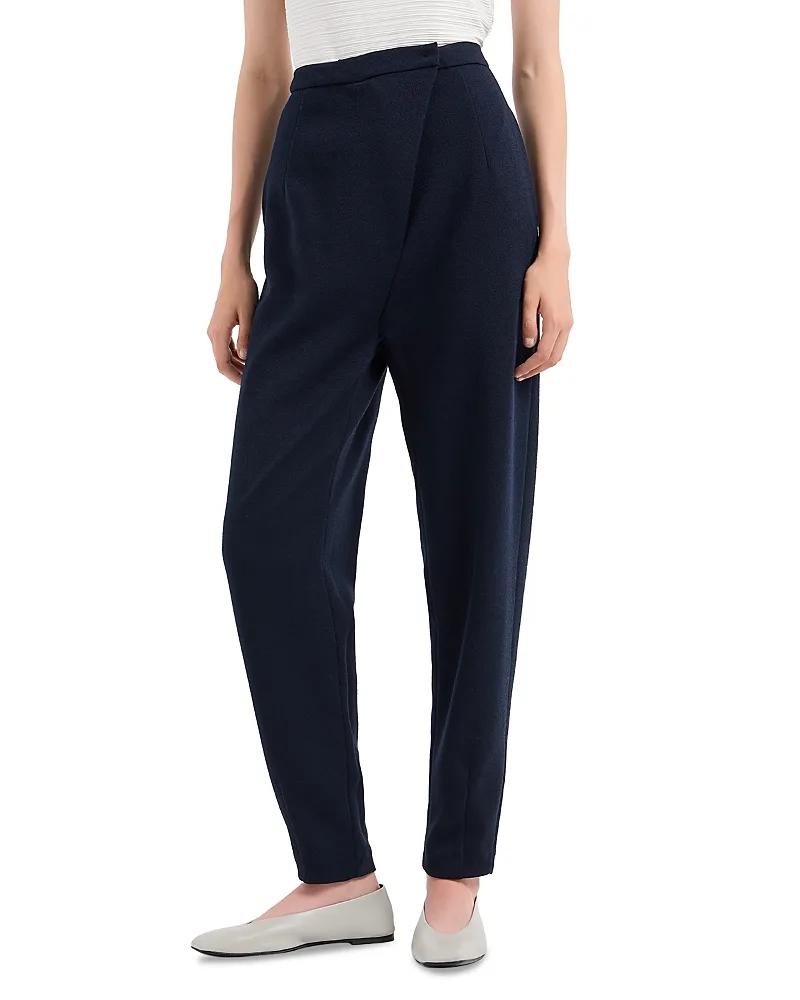 Emporio Armani Texturized Jersey Trousers by Armani