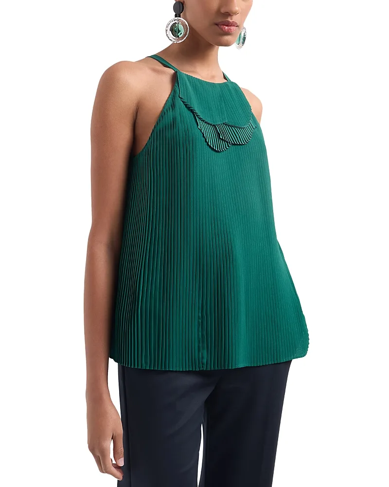Emporio Armani Pleated Top by Armani