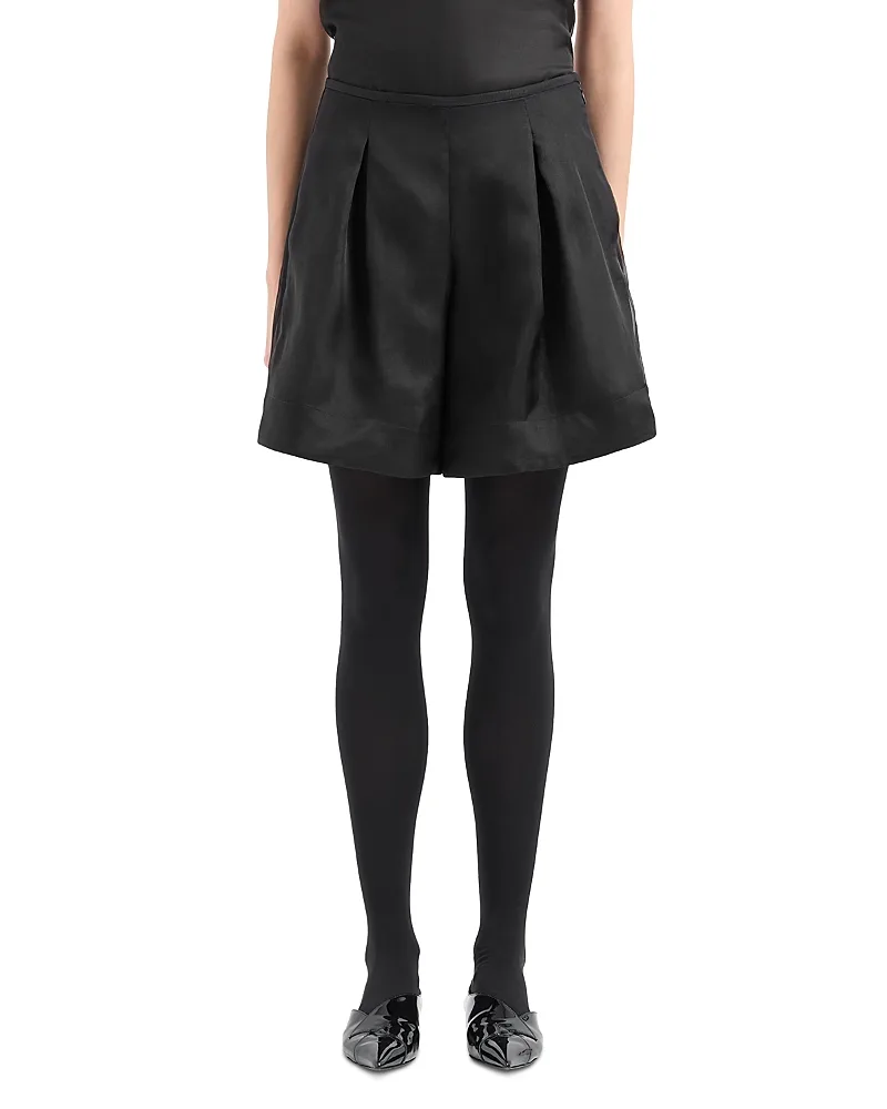 Emporio Armani Silk Organza Shorts by Armani