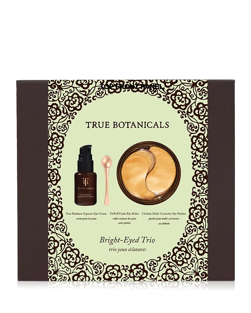 Bright Eyed Trio Skincare Gift Set by True Botanicals