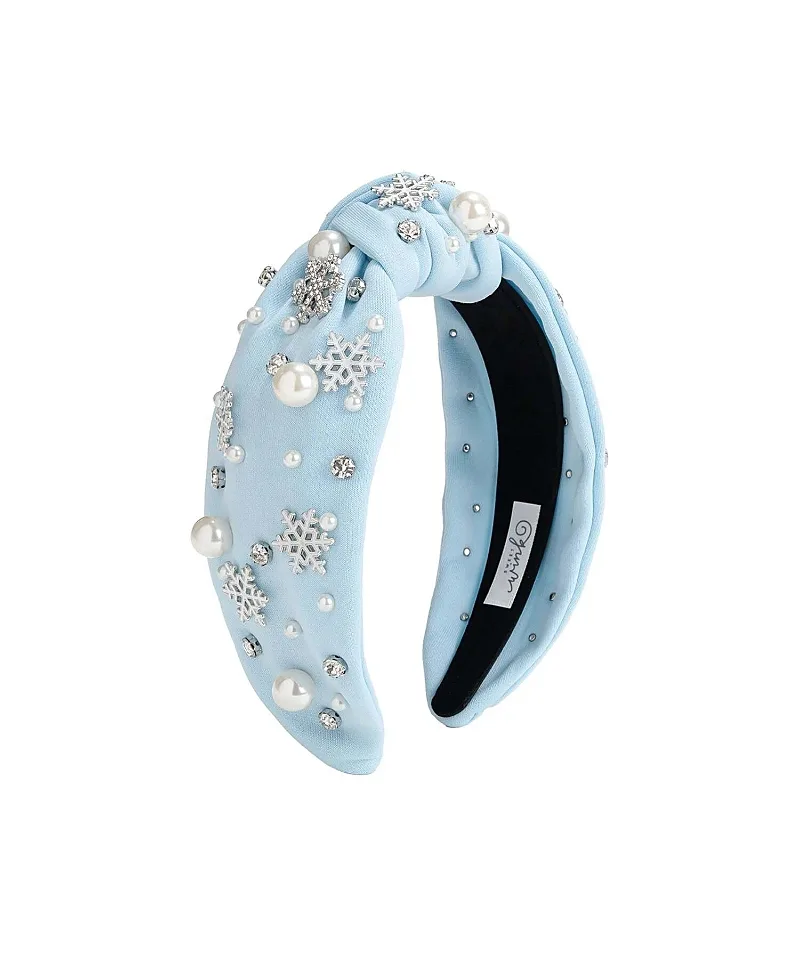 Snowflake Gemstone Headband by Sweet Wink