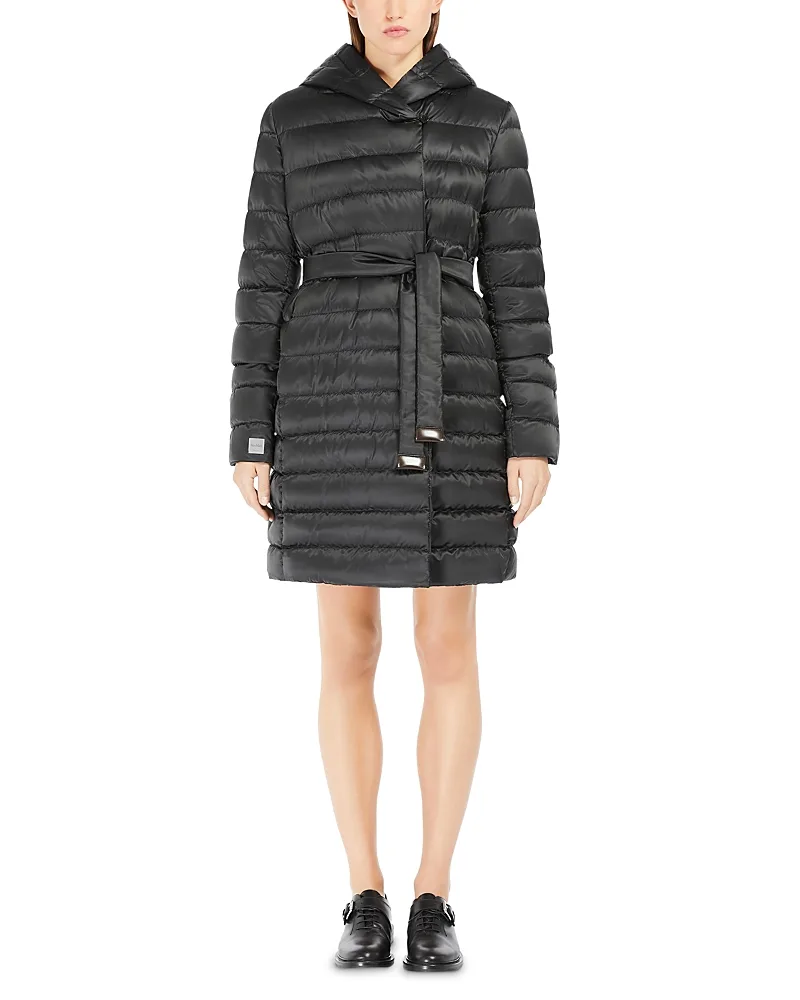 Novef Water Repellent Reversible Down Coat