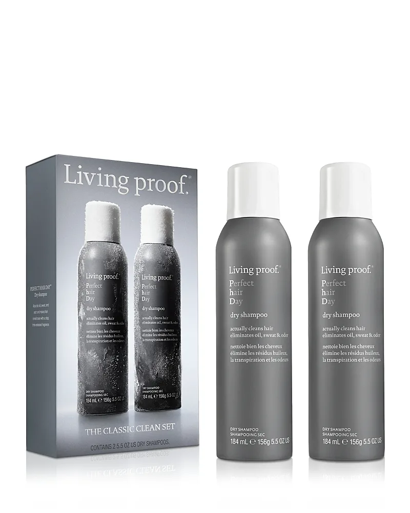 The Classic Clean Perfect Hair Day Dry Shampoo Gift Set ($66 Value) by Living Proof