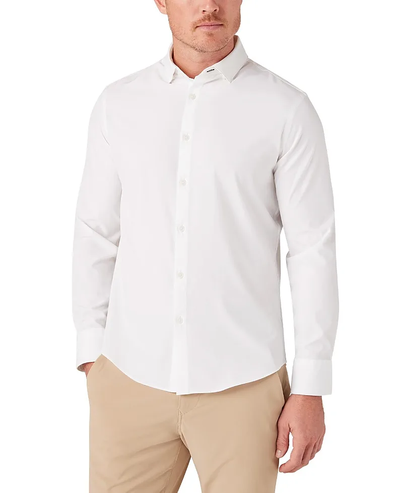 Leeward No Tuck Long Sleeve Dress Shirt by Mizzen+main