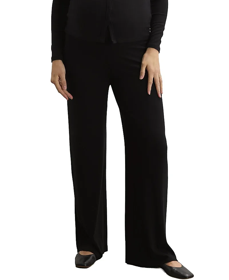 The Softest Rib Over Under Relaxed Pant by Hatch