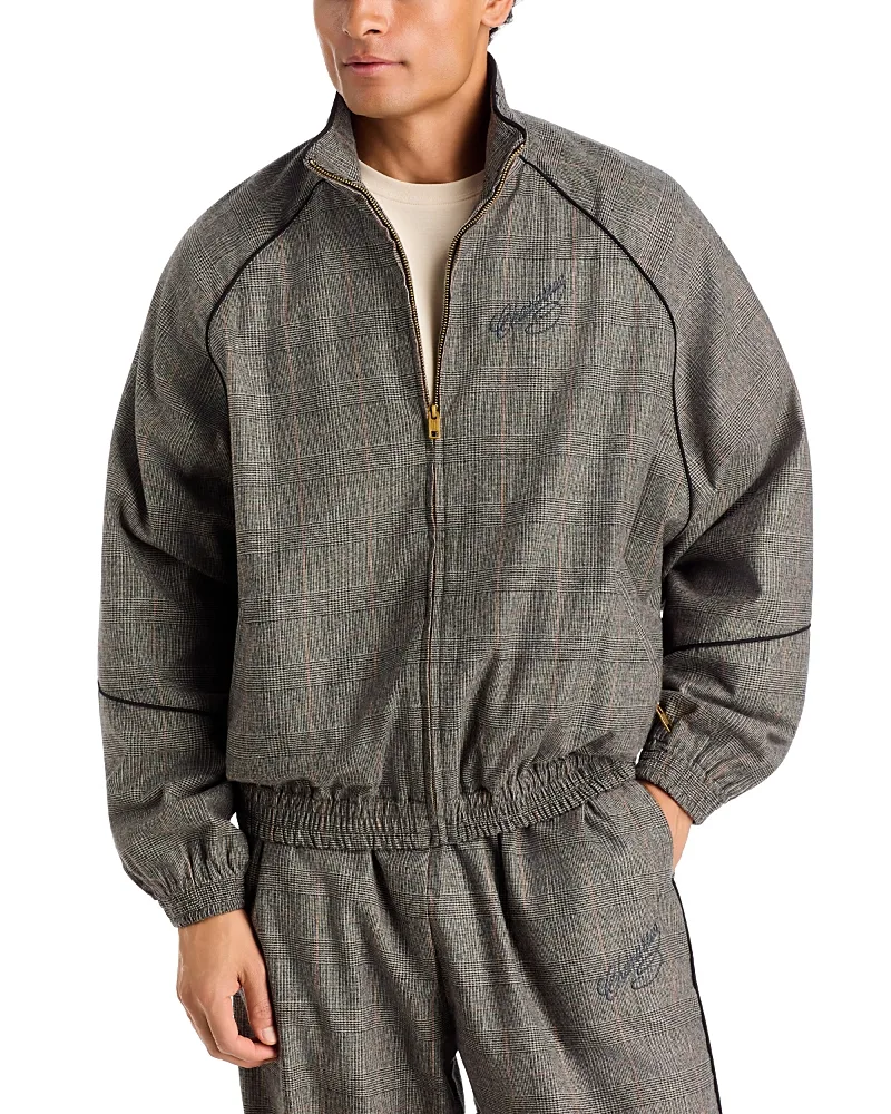Ruff Rider Plaid Track Jacket by Willy Chavarria