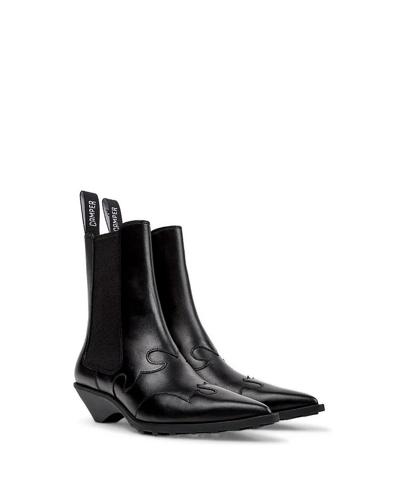 Anita Leather Chelsea Bootie