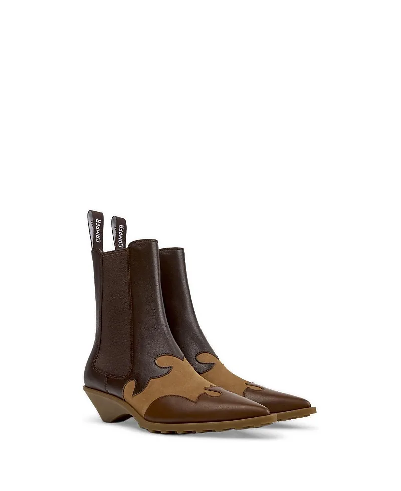 Anita Leather Chelsea Bootie