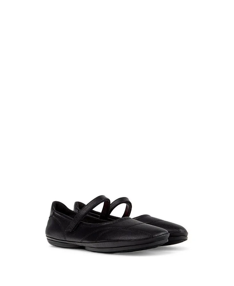 Right Nina Leather Ballerina by Camper