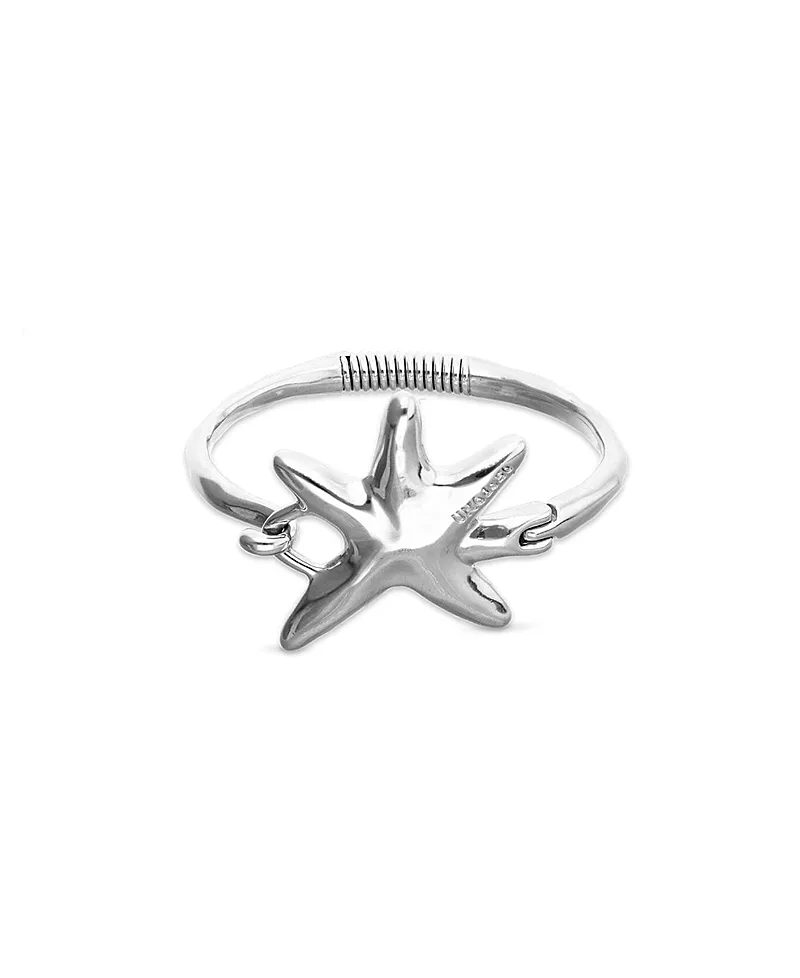 Tone Rigid Star Bangle Bracelet by Unode50