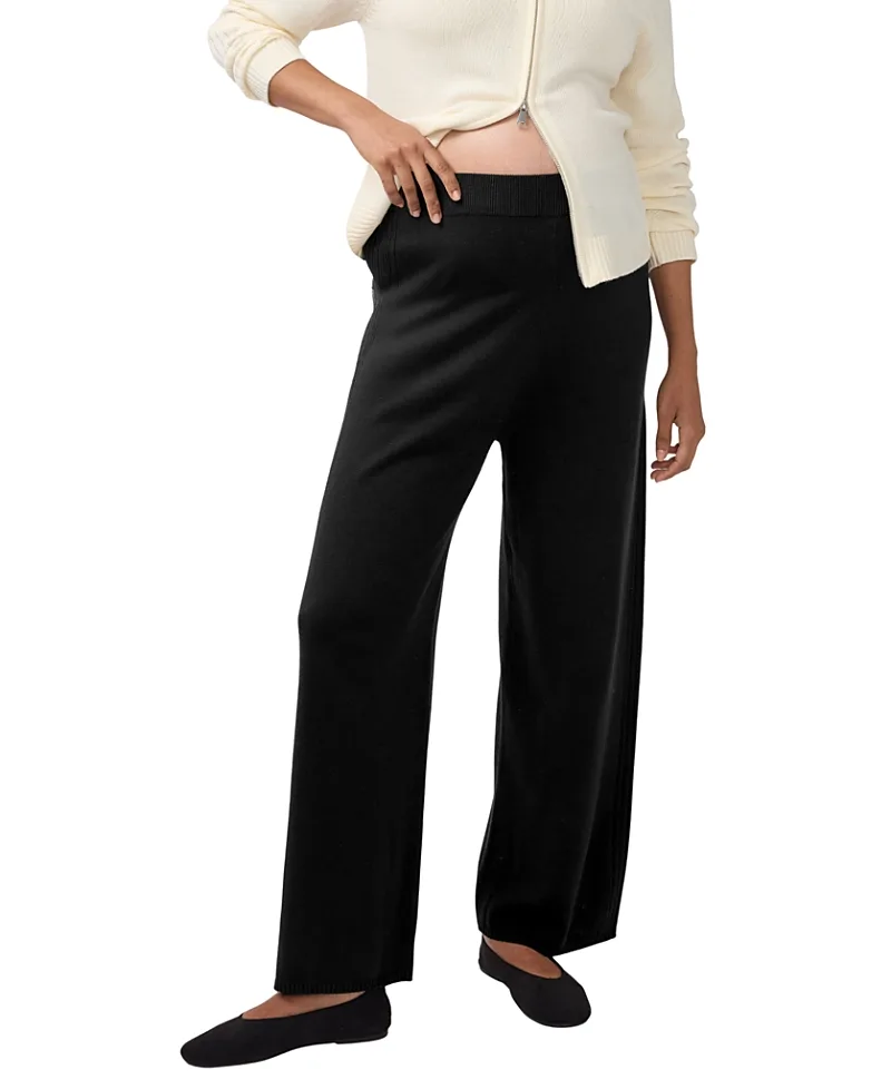 Wide Leg Sweater Maternity Pant by Ingrid & Isabel