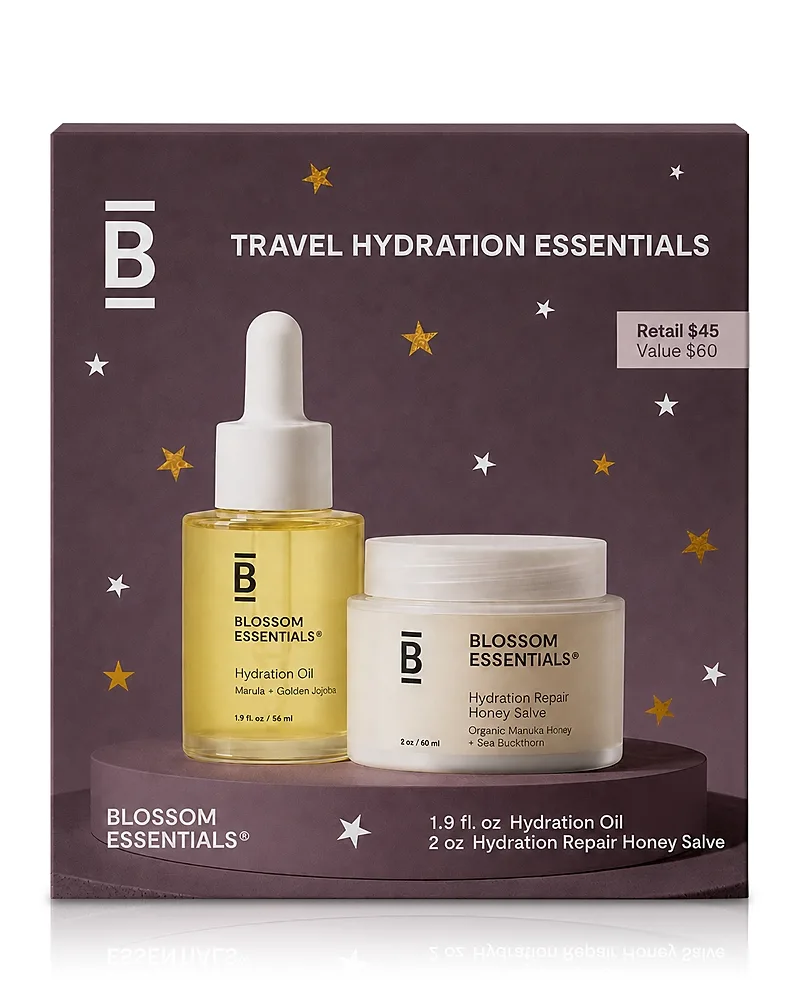 Travel Hydration Essentials Gift Set by Blossom Essentials