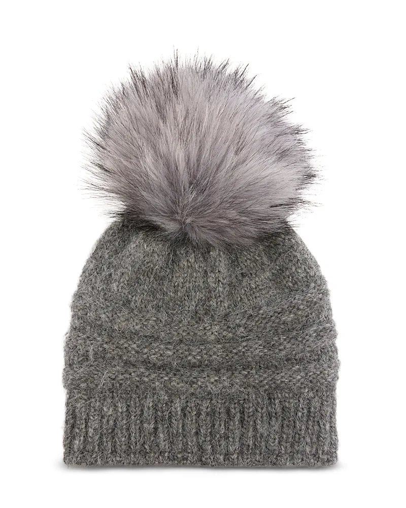 Pom Pom Knit Hat by Kyi Kyi