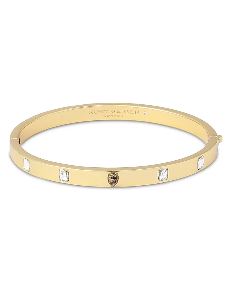 London Signature Eagle Stone Bangle Bracelet by Kurt Geiger