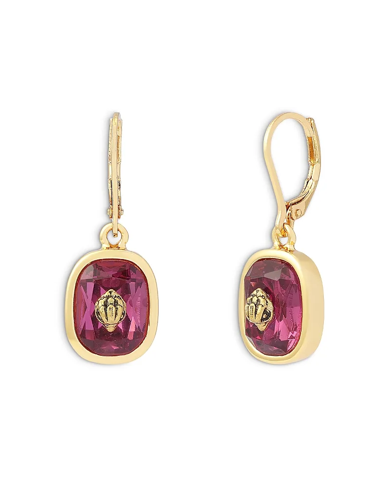 London Signature Eagle Stone Drop Earrings by Kurt Geiger