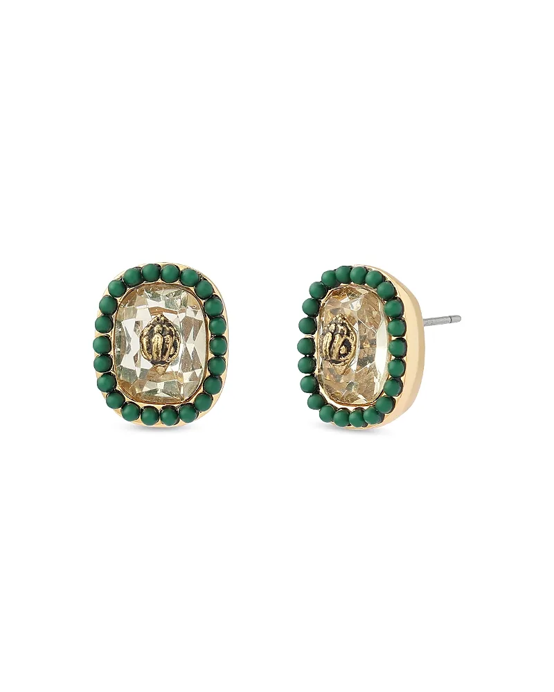London Signature Eagle Stone Stud Earrings