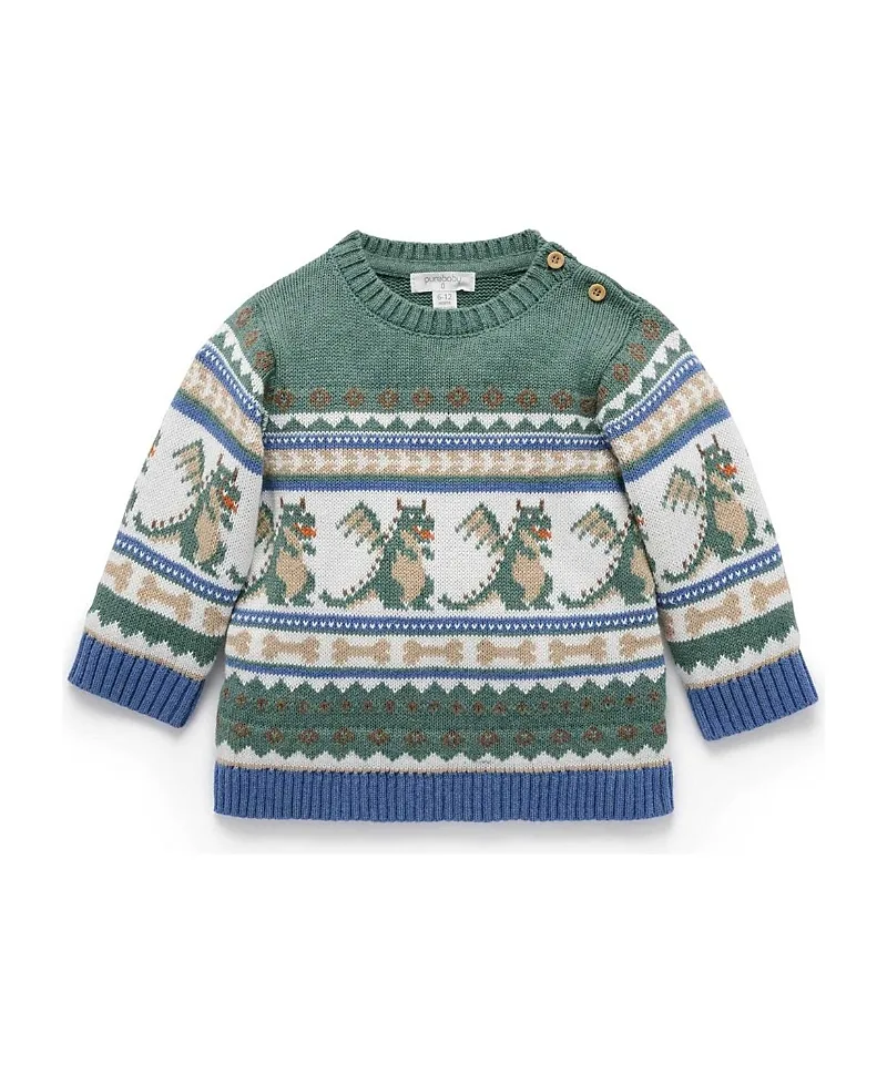 Fairisle Jumper by Purebaby